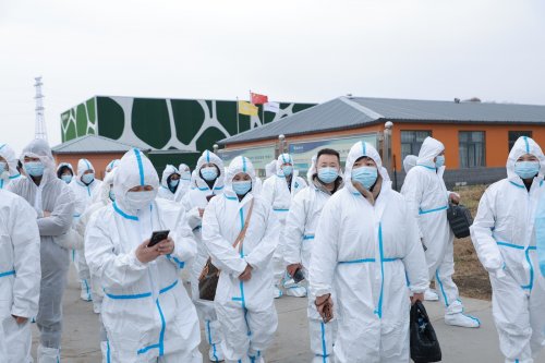 客户实地见证盛健羊乳“一棵草到一杯奶”的透明化管控与品质承诺